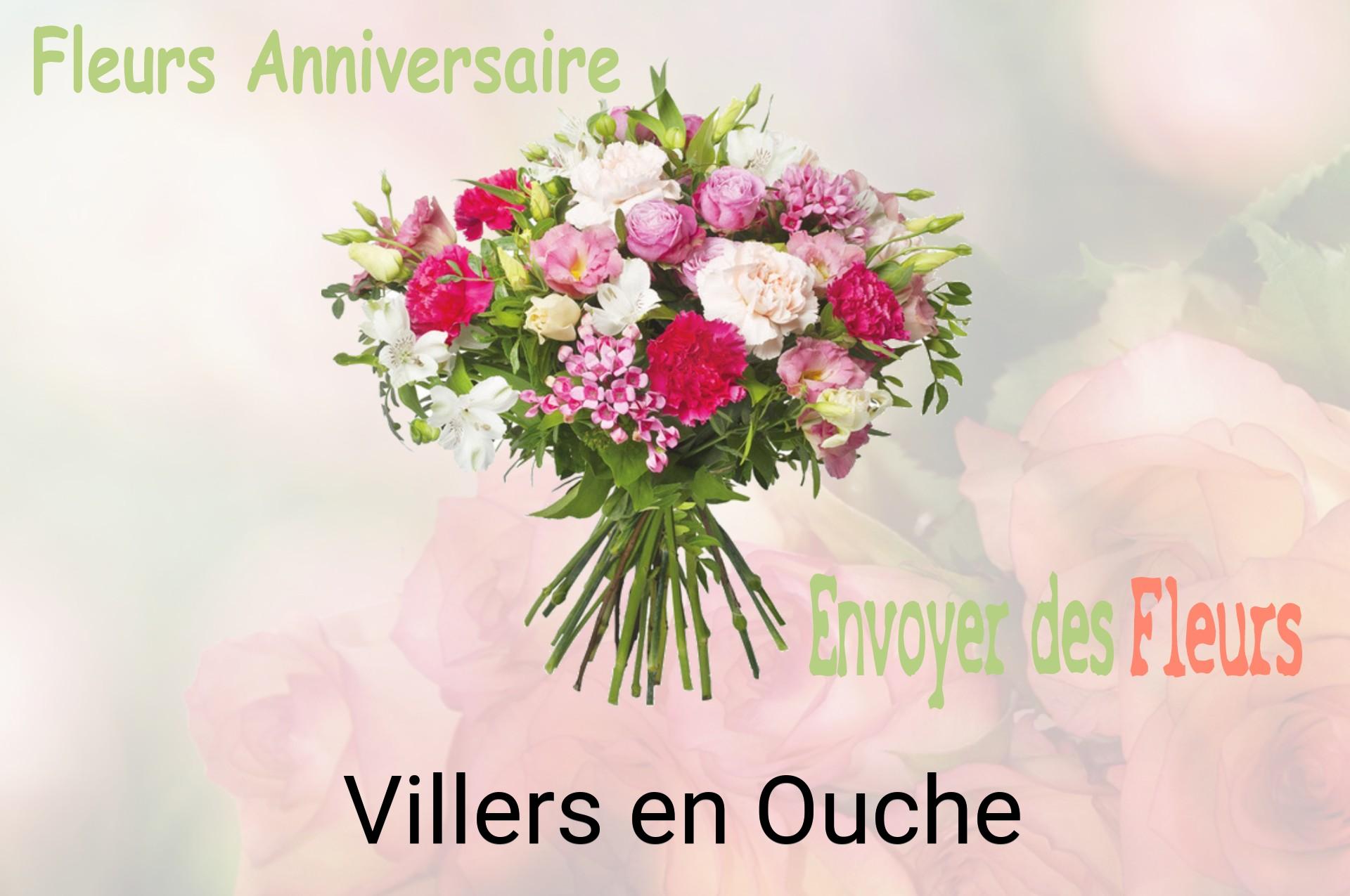 Bouquet de fleurs d’anniversaire livré à Villers-en-Ouche